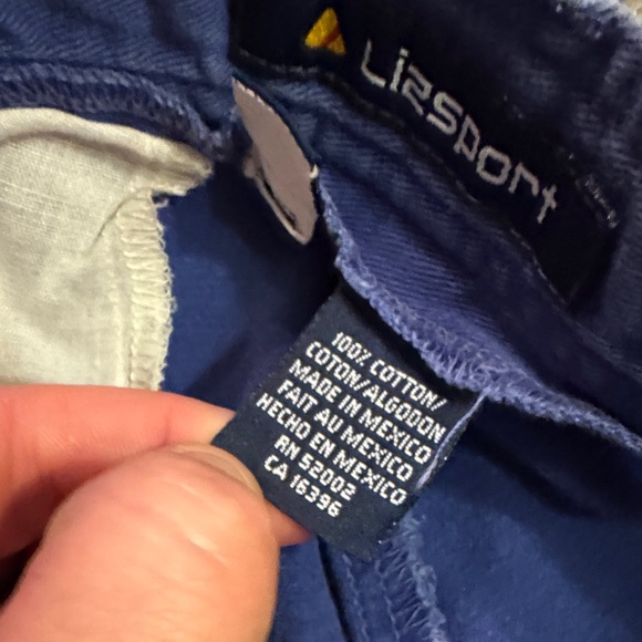 Women's Classic Blue Bermuda Shorts / DG62 - Picture 4 of 5